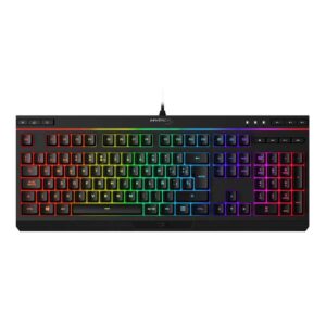 Teclado Membrana HYPERX Alloy Core RGB ESP Negro