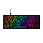 Teclado Mecánico HYPERX Alloy Origins 60% SW Red US Negro