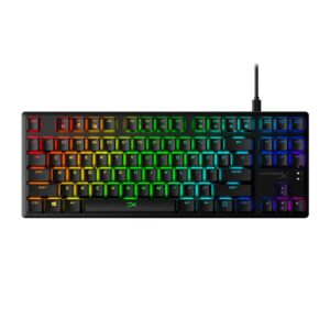 Teclado Mecánico HYPERX Alloy Origins Core 80% SW Red US Negro