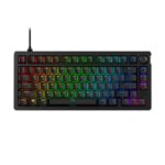 Teclado Mecánico HyperX Alloy Rise 75% SW Red US Negro