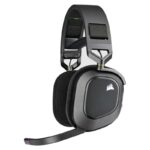 Auricular Inalámbrico Corsair HS80 RGB Wireless Spatial Audio Carbon