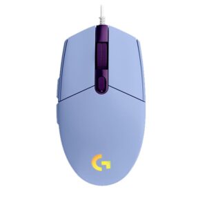 Mouse Logitech G203 Lightsync RGB Lila USB
