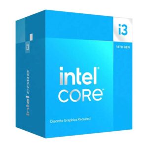 Procesador Intel Core i3 14100F 4.7GHz Turbo LGA1700 Raptor Lake DDR4/DDR5