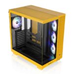 Gabinete Gamer THERMALTAKE View 380 XL TG Argb Bumblebee 4 Coolers