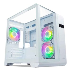 Gabinete Gamer TECWARE Arc M White 3 Coolers Argb