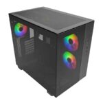 Gabinete Gamer MONTECH King 65 Pro Black 3 Coolers Argb