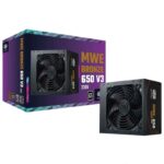 Fuente de Alimentación Cooler Master MWE Bronze 650w V3 80 Plus Bronze