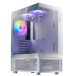 Gabinete Gamer TECWARE XPG Invader Mini 5 Coolers White