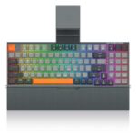 Teclado Mecánico Redragon K648 Olaf RGB Aluminio SW Red