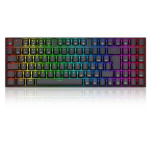 Teclado Mecánico Redragon K669 Ziggs RGB Sw Red