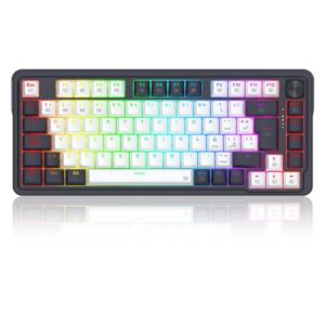 Teclado Mecánico Redragon K673 Ucal Pro Black Wireless Bluetooth RGB