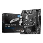 Motherboard MSI Pro B760M-E LGA1700 DDR4