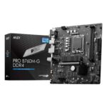 Motherboard MSI Pro B760M-G LGA1700 DDR4