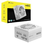 Fuente de Alimentación CORSAIR RM850e 2025 850W Cybenetics Plus Gold White