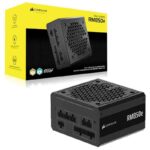 Fuente de Alimentación CORSAIR RM850e 2025 850W Cybenetics Plus Gold Black