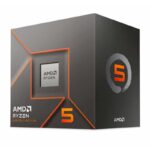 Procesador AMD Ryzen 5 8400F 4.7GHz Turbo AM5 + Cooler Wraith Stealth AMD