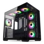 Gabinete Gamer TECWARE VXR Evo Black 7 Coolers Argb