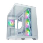 Gabinete Gamer TECWARE VXR Evo White 4 Coolers Argb