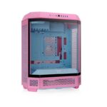 Gabinete Gamer THERMALTAKE The Tower 600 TG Bubble Pink