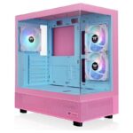 Gabinete Gamer THERMALTAKE View 270 Plus TG Argb Bubble Pink 3 Coolers