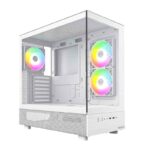 Gabinete Gamer MONTECH XR White 3 Coolers ARGB