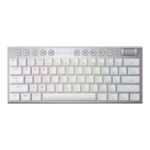 Teclado Mecánico Inalámbrico Redragon K632 Horus Mini Pro White RGB SW Red