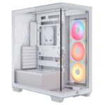 Gabinete Gamer CORSAIR 3500X LX-R RGB iCUE 3 Coolers White