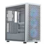 Gabinete Gamer COOLER MASTER Elite 502 White 3 Coolers
