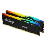 Memoria DDR5 KINGSTON FURY Beast 16GB 5200 MT/s RGB CL40 2x8gb