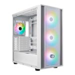 Gabinete Gamer COOLER MASTER Masterbox 600 White 4 Coolers