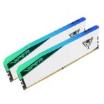 Memoria DDR5 Patriot Viper Elite 5 32GB 7000 MT/s RGB CL38 White 2X16GB