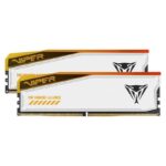 Memoria DDR5 Patriot Viper Elite 5 TUF 32GB 6000 MT/s RGB CL36 White 2X16GB