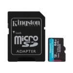 MicroSDXC KINGSTON Canvas Go Plus Gen4 64GB UHS-I U3 V30 200MB/s c/adaptador