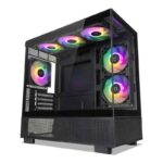 Gabinete Gamer TECWARE Infinity M Negro 6 Coolers Argb