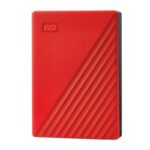 Disco Externo HDD WESTERN DIGITAL MyPassport 4TB USB 3.2 Rojo