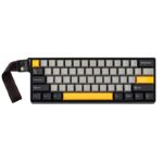 Teclado Magnético AULA WIN60 HE MAX Dark Grey Yellow SW Wing chun