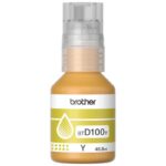 Botella de Tinta Brother BTD100Y Amarilla 48,8 ml