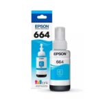 Botella de Tinta Epson 664 Cian EcoTank L380-L120-L110-L1300 + – 70ML