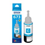 Botella de Tinta Epson 673 Cian EcoTank L800-L810-L850-L1800 – 70ML
