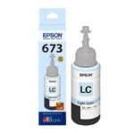 Botella de Tinta Epson 673 Cian Claro EcoTank L800-L810-L850-L1800 – 70ML