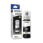 Botella de Tinta Epson 555 PB Negra EcoTank L8160/8180 – 70ML