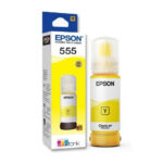 Botella de Tinta Epson 555 Amarillo EcoTank L8160/8180 – 70ML