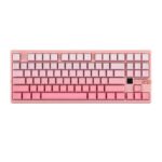 Teclado Mecánico Inalámbrico Aula F87 Pro V2 SW GRAYWOOD Pink Degrade