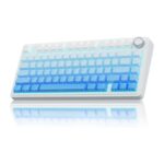 Teclado Mecánico Inalámbrico Aula F75 SW REAPER Azul Degrade