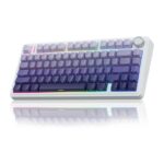 Teclado Mecánico Inalámbrico Aula F75 SW REAPER Violeta Degrade