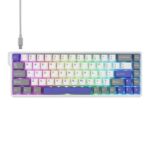 Teclado Magnético AULA WIN68HE MAX White Grey Blue SW Meteor