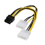 Adaptador GPU 1 x 8 pines a 2 X Molex